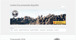 Desktop Screenshot of centreexcursionistaripollet.com