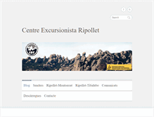 Tablet Screenshot of centreexcursionistaripollet.com